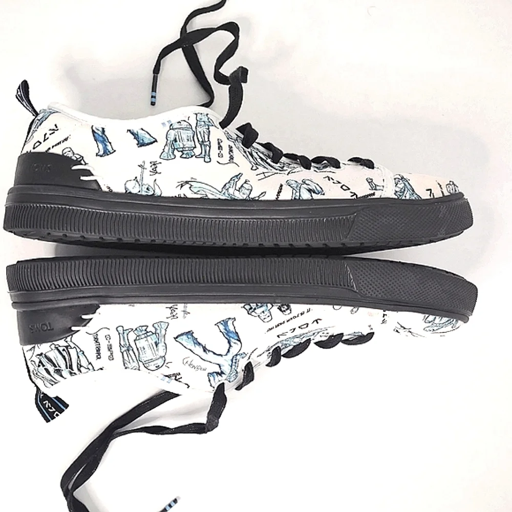 Star Wars X Toms Limited Edition Travel Lite Sneakers Size 9.5 - Picture 4 of 15